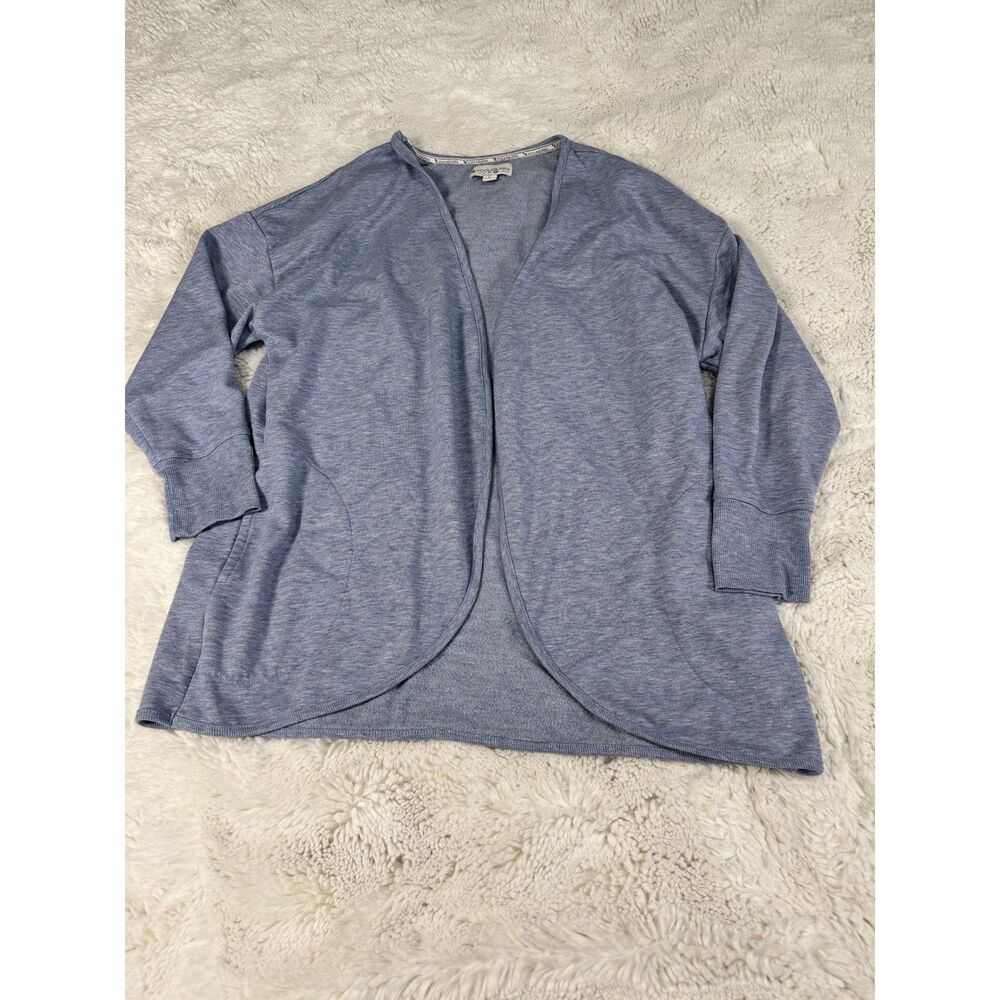Koolaburra by UGG Blue Open Front Cardigan Women's Large Soft Lightweight